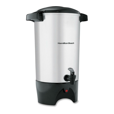 Hamilton Beach c40515 owner's manual