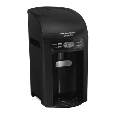 Hamilton Beach BrewStation 6-Cup BrewStation User manual