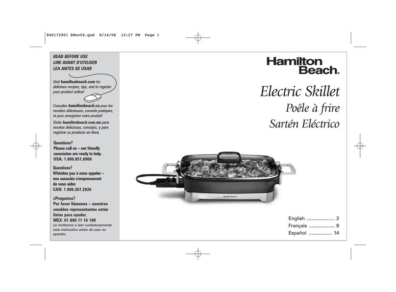 Hamilton Beach 38540 user manual
