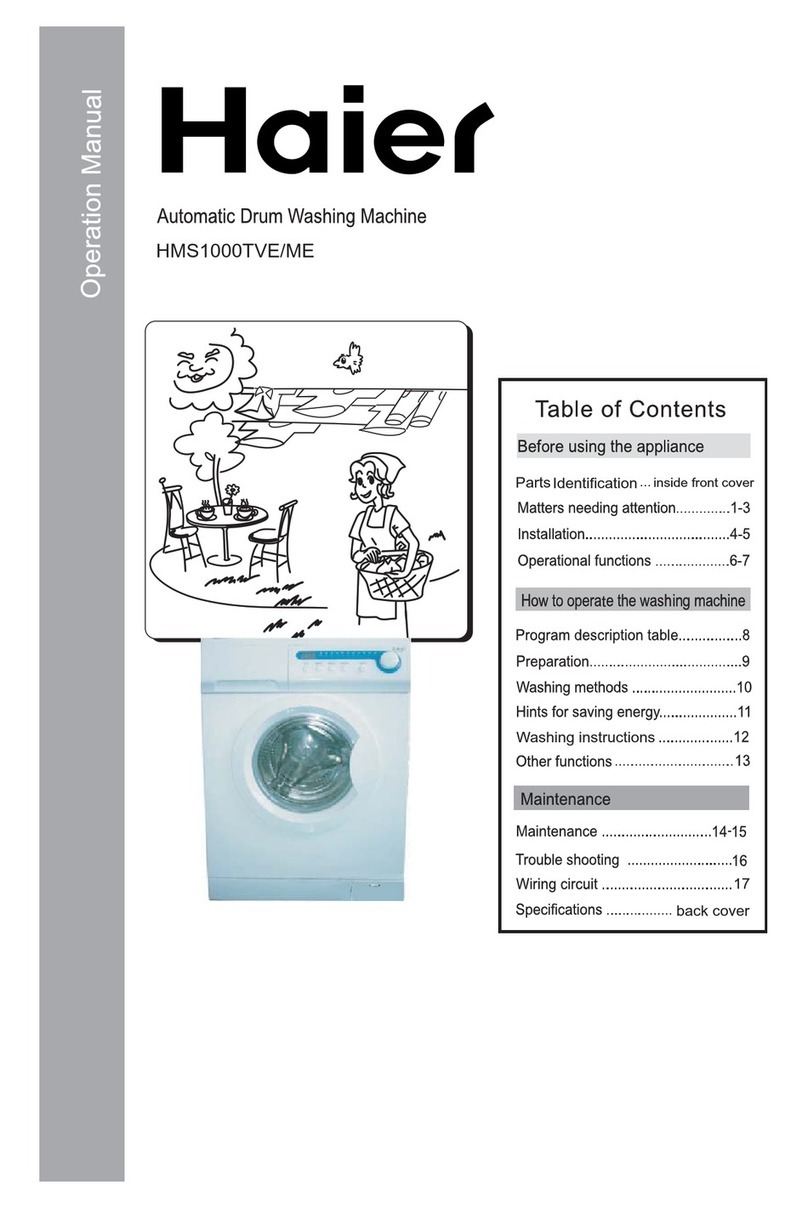 Haier HMS1000TVE/ME Operation manual