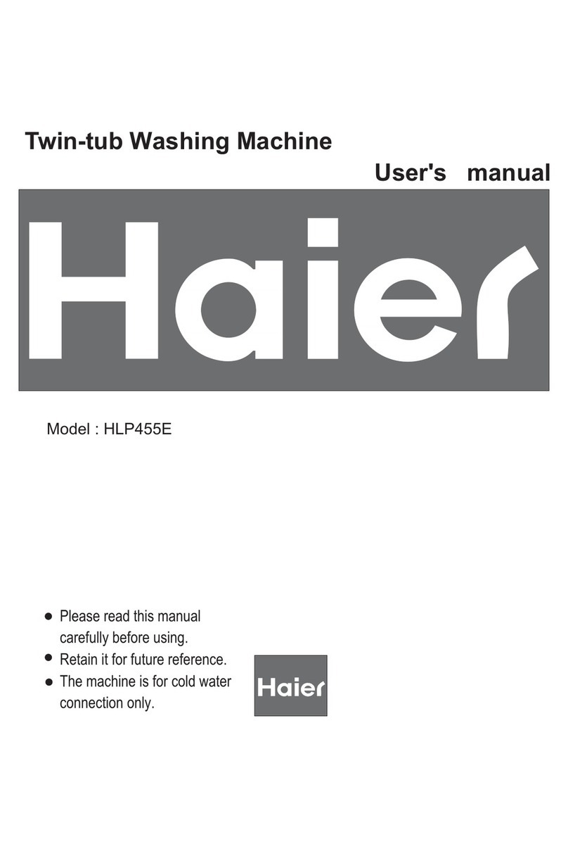 Haier HLP455E User manual Haier HLP455E User manual