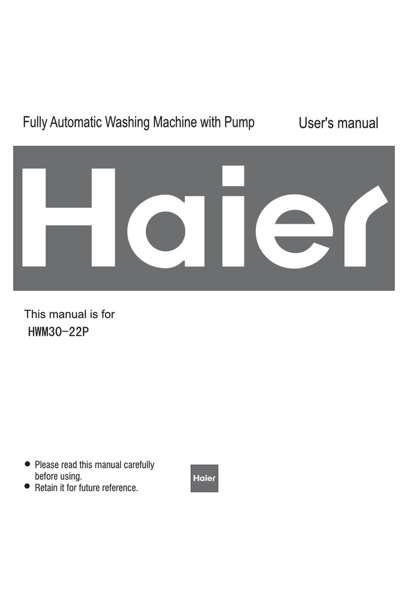 Haier HWM30-22P User manual