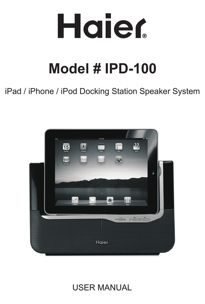 Haier IPD-100 User manual
