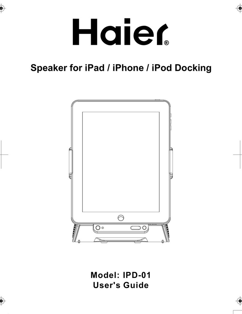 Haier IPD-01 user guide