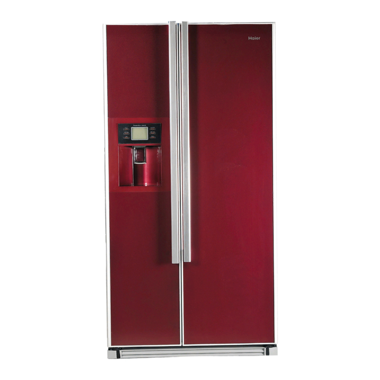 Haier REFRIGERATOR / FREEZER COMBO HRF-6631RG User manual
