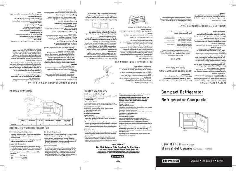 Haier LSA02W User manual Haier LSA02W User manual