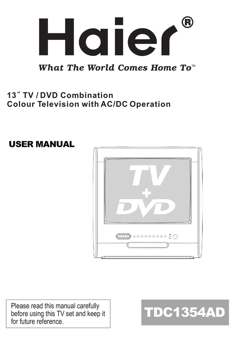 Haier TDC1354AD User manual