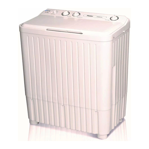 Haier Twin-tub Washing User manual