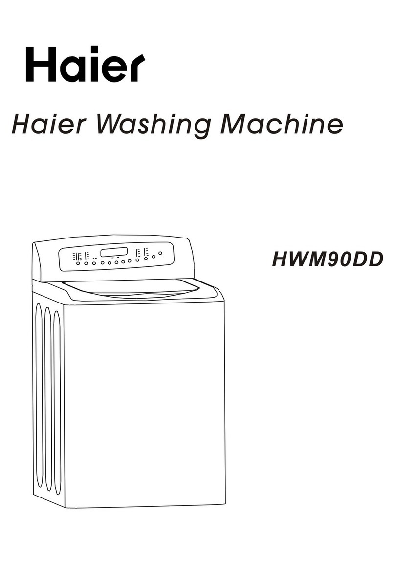Haier HWM90DD User manual