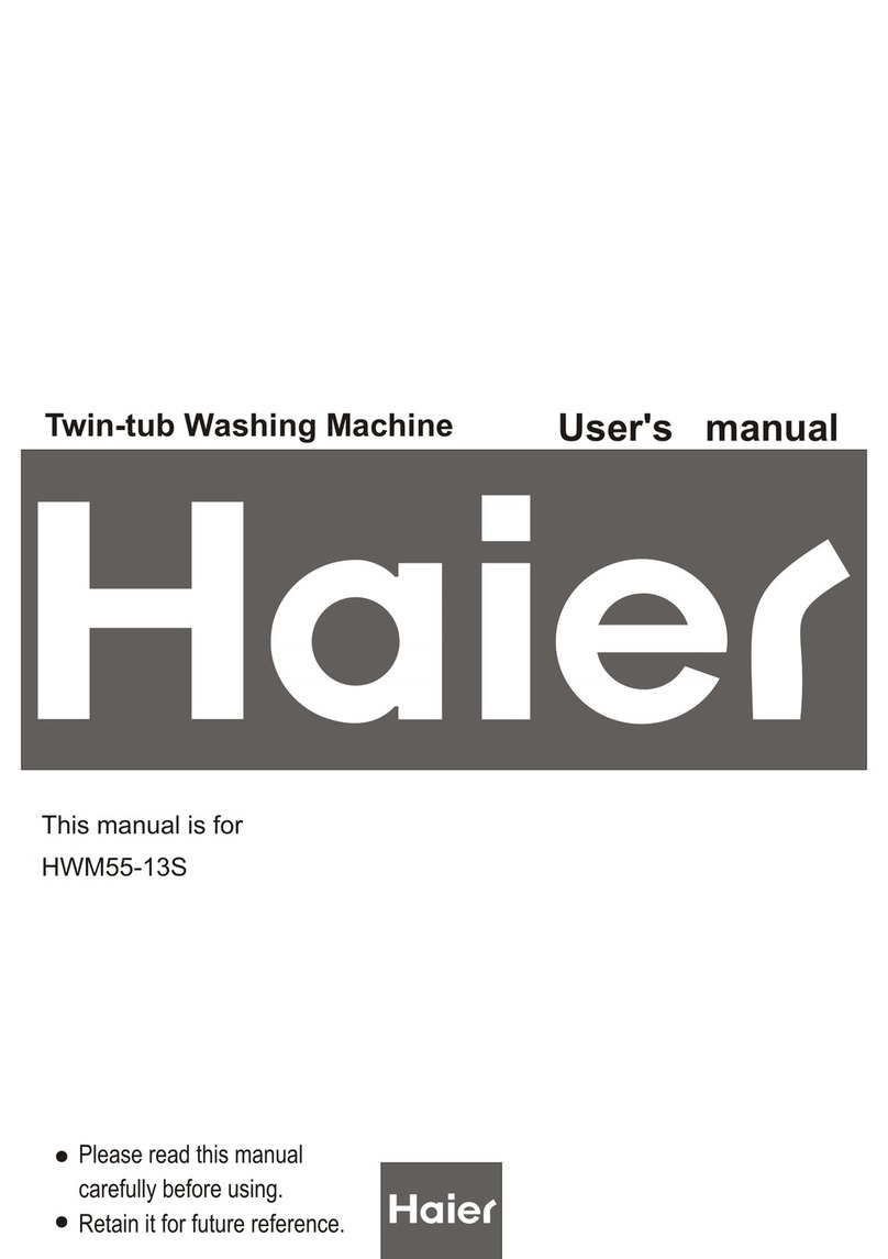 Haier HWM55-13S user manual Haier HWM55-13S user manual
