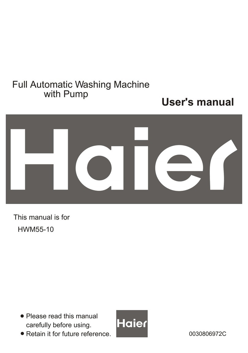 Haier HWM55-10 User manual