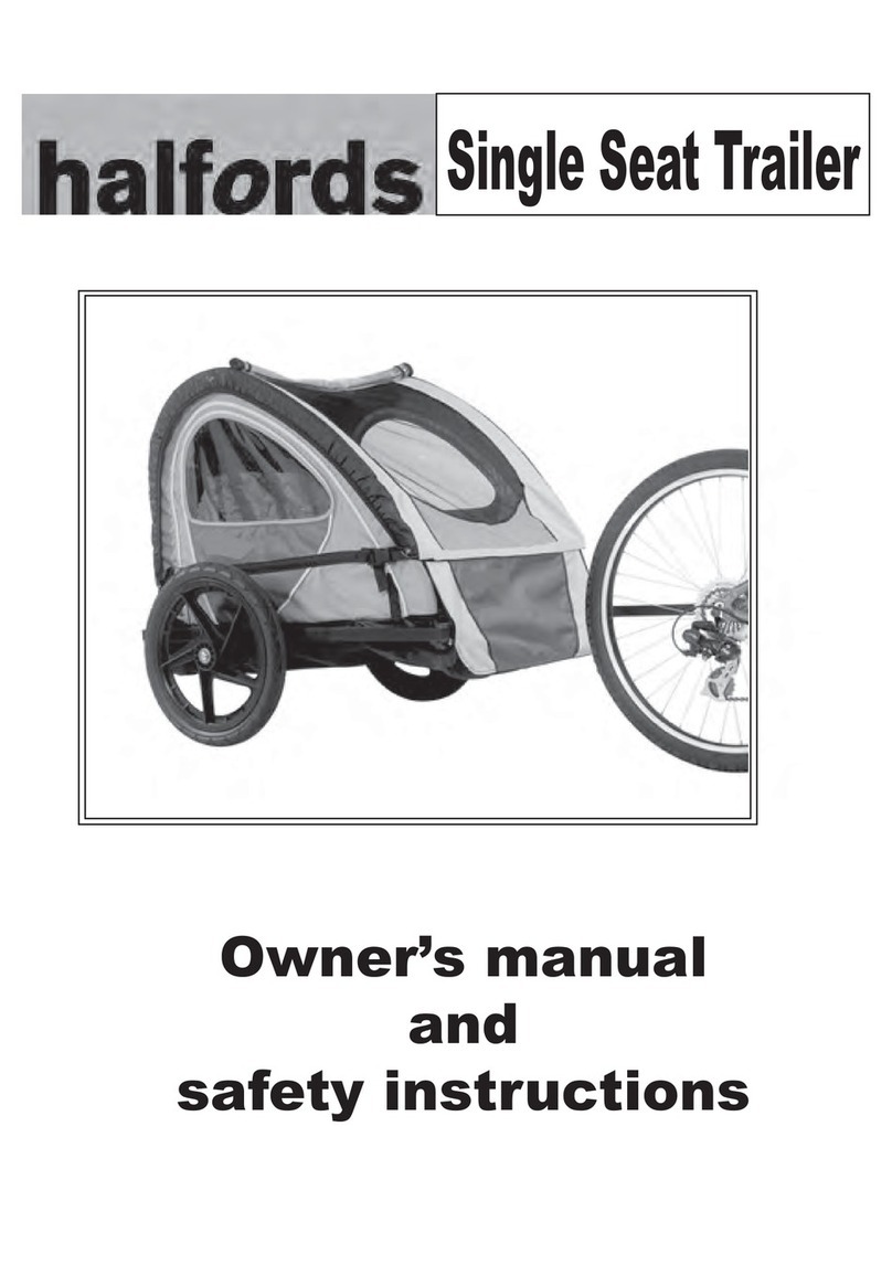 Halfords Bicycle Accessories owner's manual