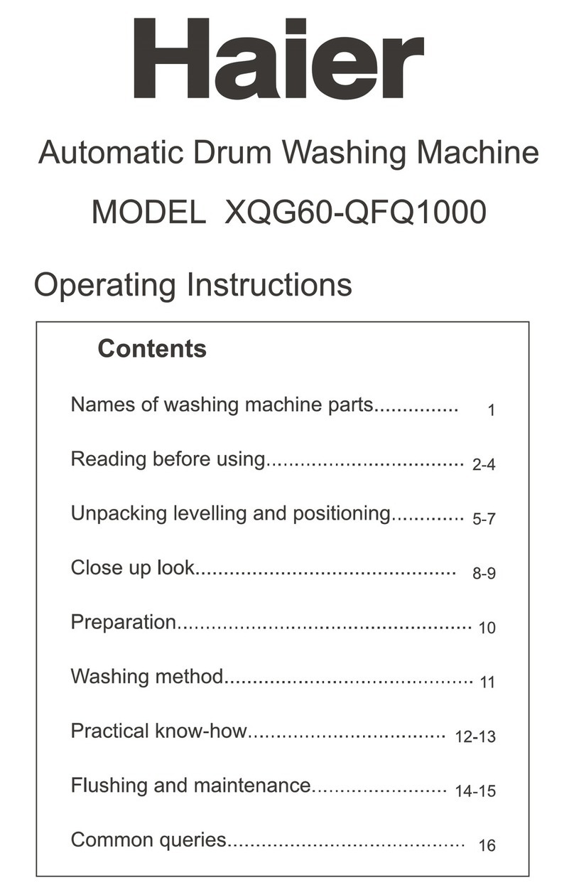 Haier QFQ100 User manual Haier QFQ100 User manual