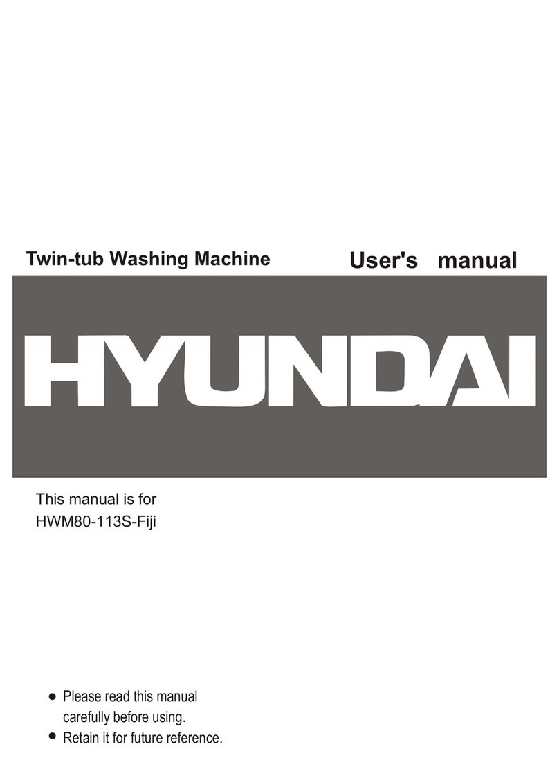 Haier HWM80-113S-Fiji User manual