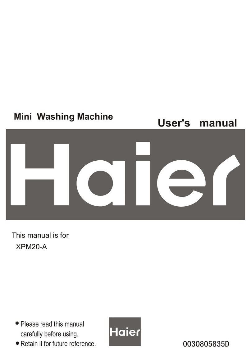 Haier XPM20-A user manual