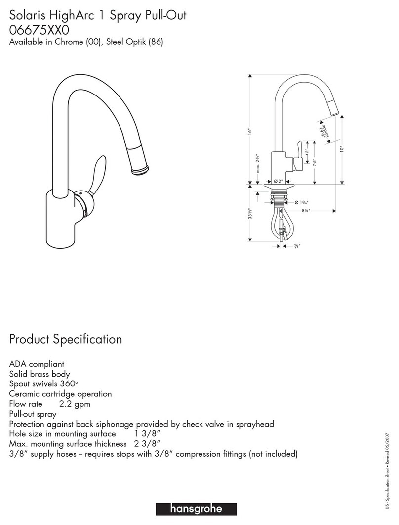 Grohe 06675XX0 User manual