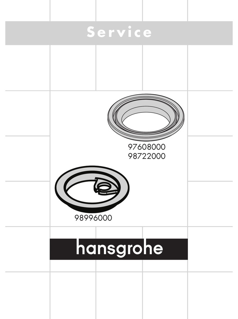 Grohe 97608000 Service instruction