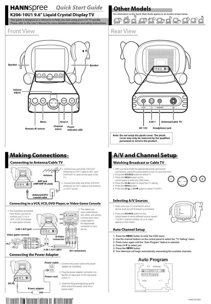 HANNspree K206-10U1 User manual