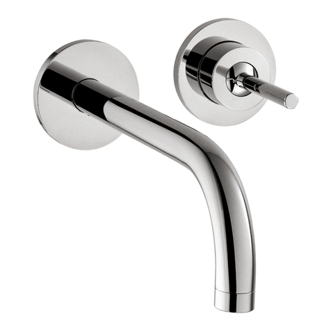 Grohe Axor Uno Wall Mounted Single Handle Lav Set... User manual Grohe Axor Uno Wall Mounted Single Handle Lav Set... User manual