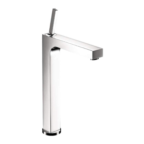 Grohe Axor 39020XX1 User manual