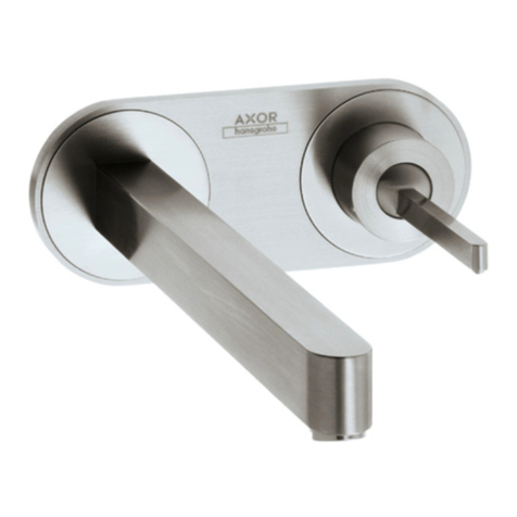 Grohe Axor 35115801 installation instructions