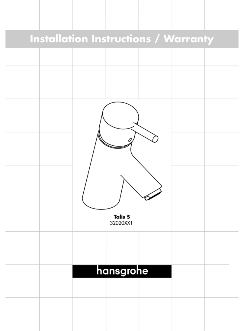 Hans Grohe Talis S 32020XX1 User manual