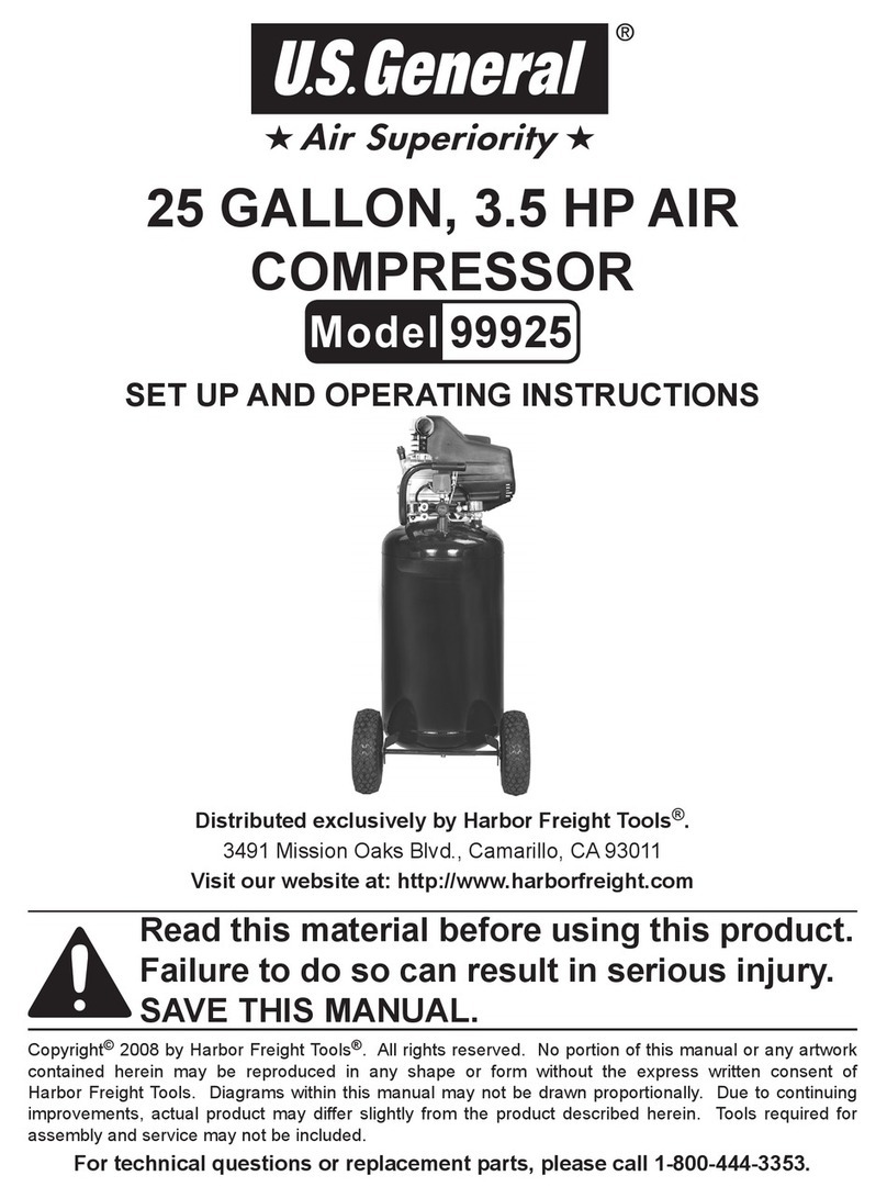 U.S. General 99925 Installation manual