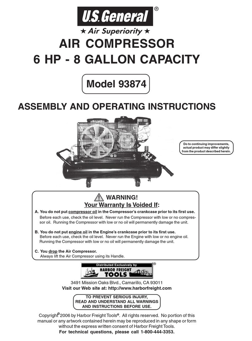 U.S. General 93874 User manual