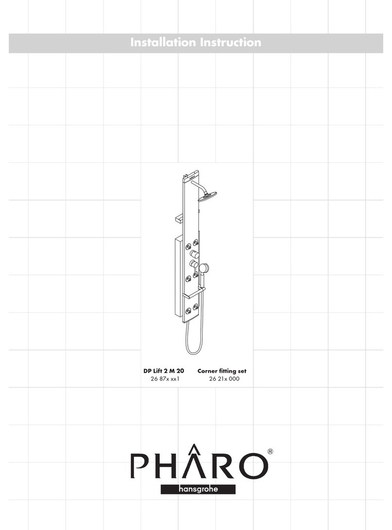 Hans Grohe Pharo DP Lift 2 M 20 User manual