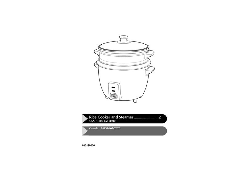 Hamilton Beach 840120500 User manual