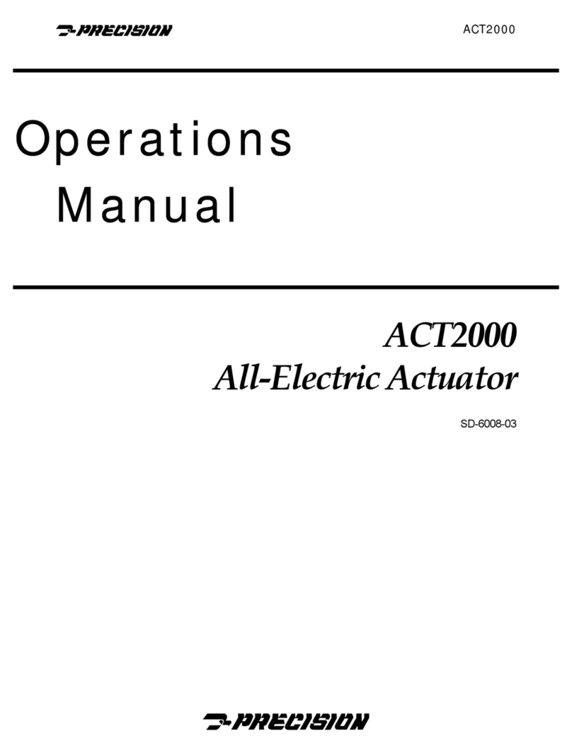 Precision Engine Controls Corporation ACT2000 Operation manual