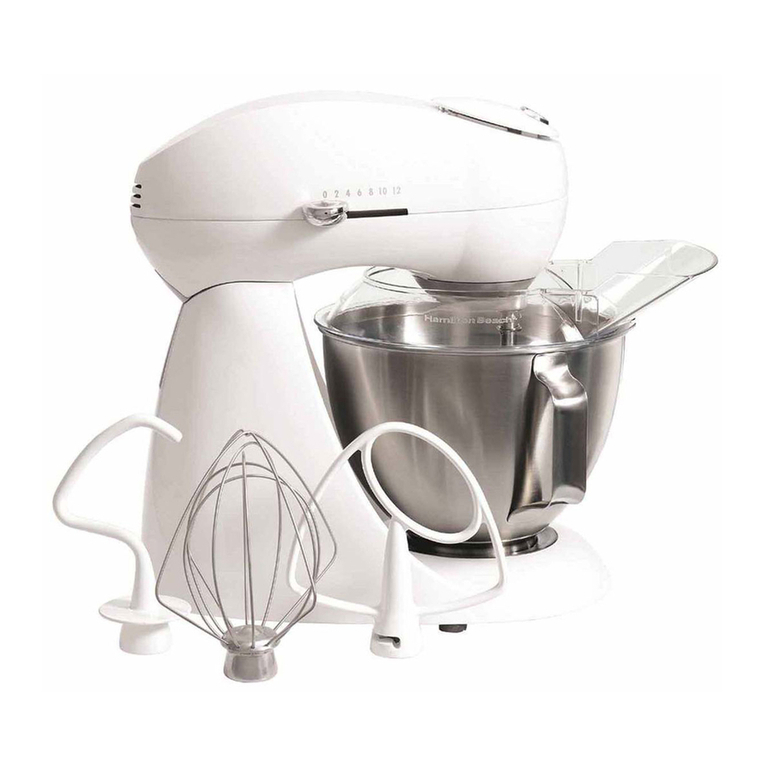 Hamilton Beach 63222CH User guide and recipes