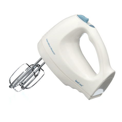 Hamilton Beach 62665N User manual