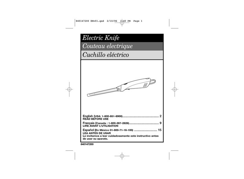 Hamilton Beach 840147200 Use & care guide