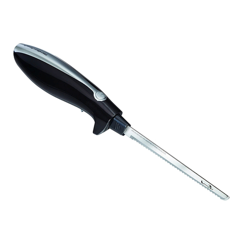 Hamilton Beach 74275 - Electric Carving Knife Set user manual Hamilton Beach 74275 - Electric Carving Knife Set user manual