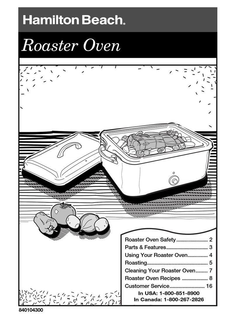 Hamilton Beach 840104300 user manual