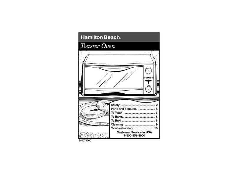 Hamilton Beach 840073000 User manual Hamilton Beach 840073000 User manual