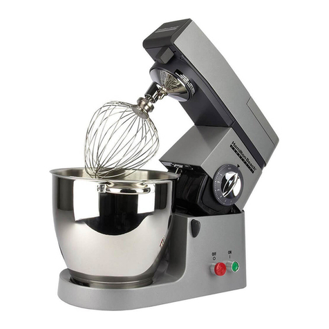 Hamilton Beach CPM700 - Commercial Stand Mixer User manual