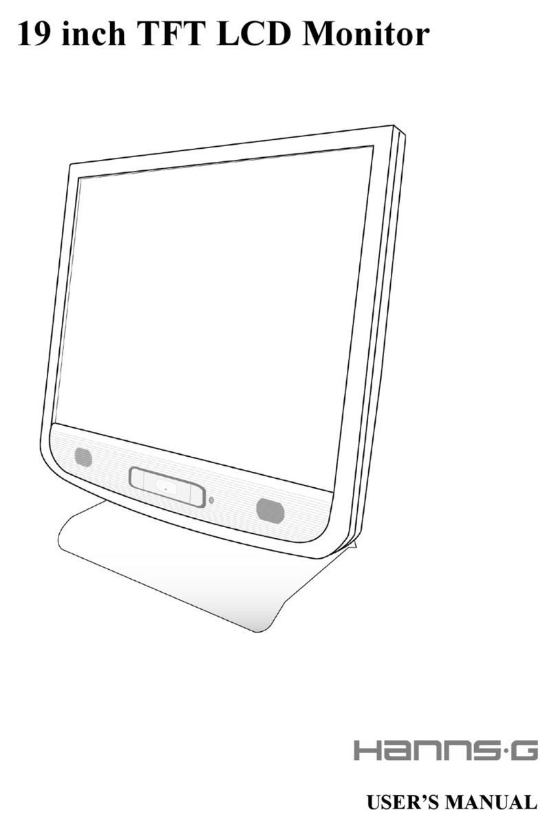 Hanns.G TFT LCD Monitor user manual
