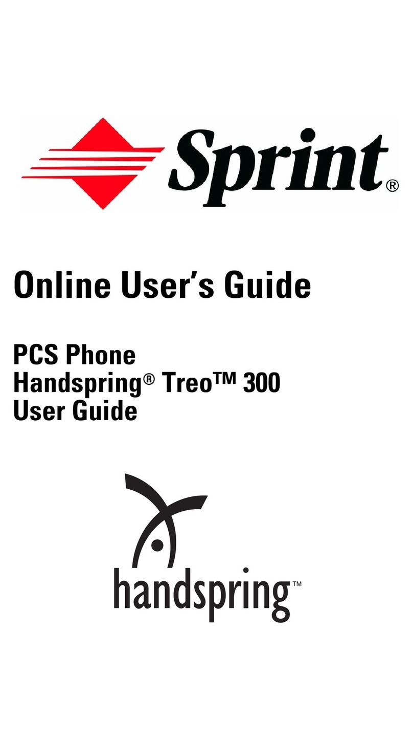 Handspring Treo 300 user guide