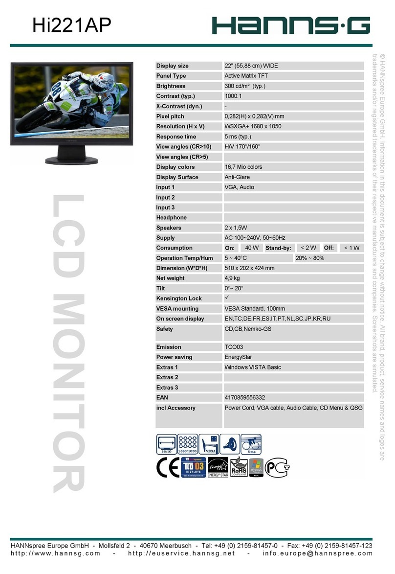 Hanns.G Hi221AP User manual