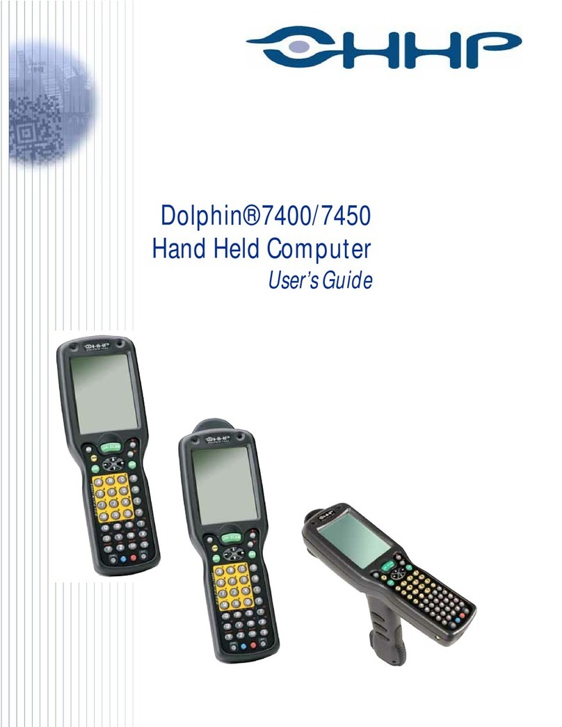 Hand Held Products Dolphin 7450 user guide
