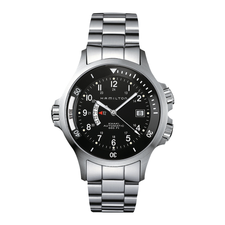 Hamilton Khaki GMT Air Race User manual