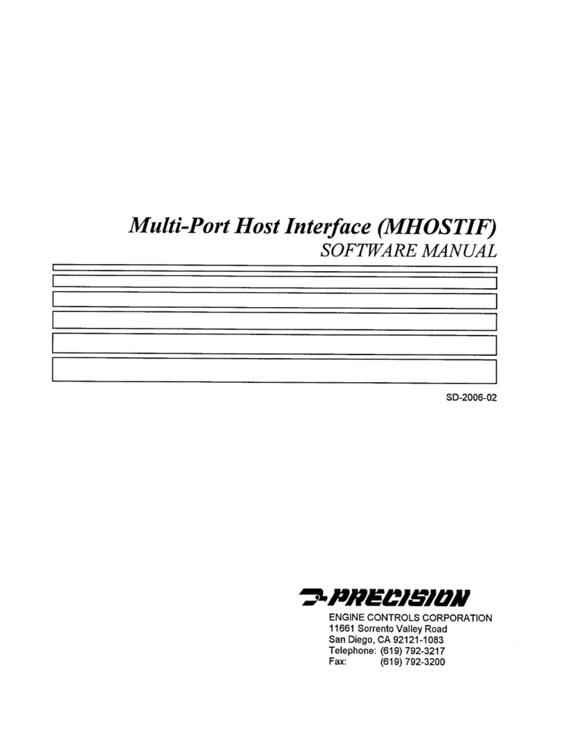 Precision Engine Controls Corporation SD-2006-02 Mounting instructions