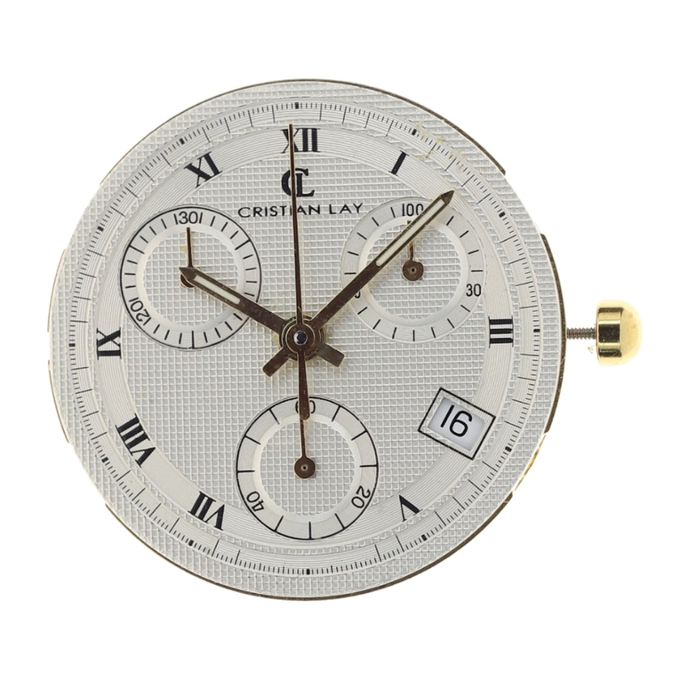 eta Chronograph ETA 251.272 User manual