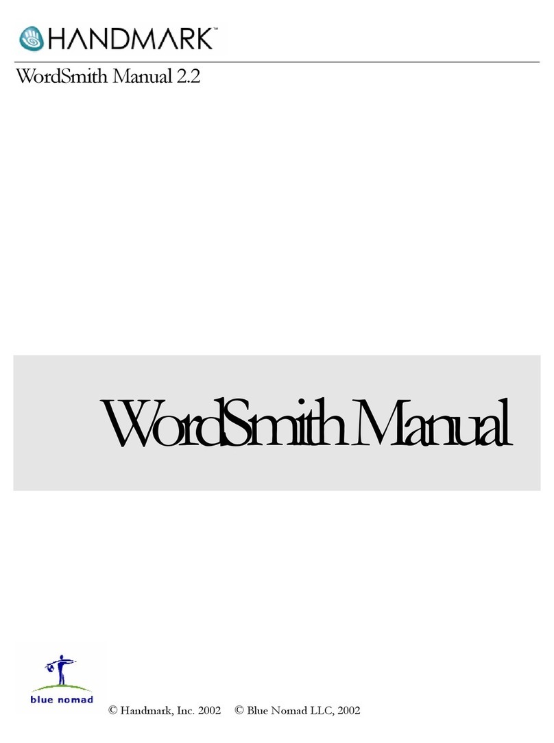 Handmark WordSmith 2.2 user manual
