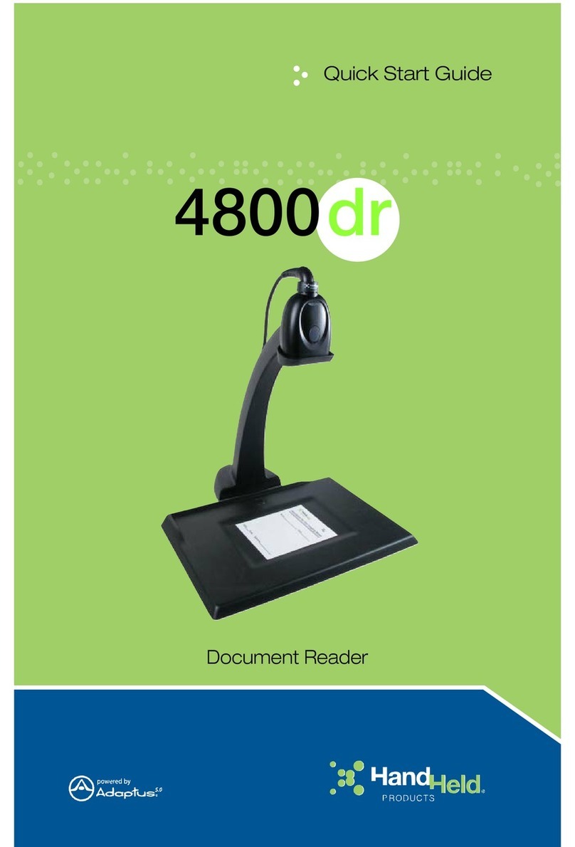 Hand Held Products 4800dr quick start guide
