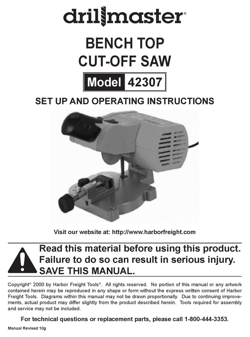 Drill Master 42307 Installation manual