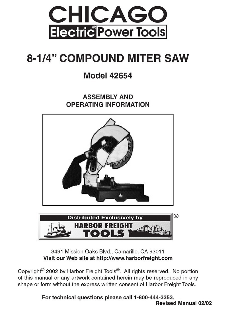 Chicago Electric 42654 User manual