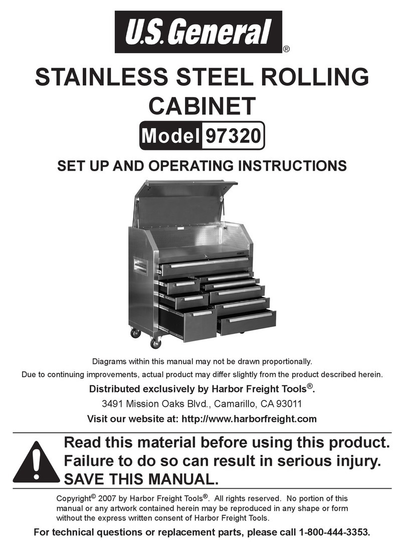 U.S. General 97320 Installation manual